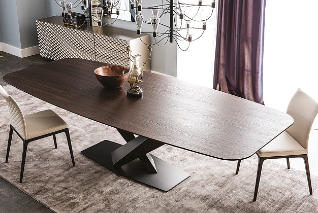 Стол обеденный Cattelan Italia Stratos Wood 6 Стол обеденный Cattelan Italia Stratos Wood (Италия) 6