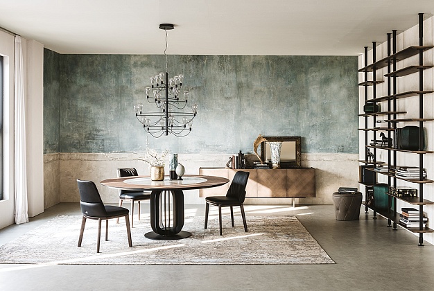 Стол обеденный Cattelan Italia Soho Ker-Wood 2 Стол обеденный Cattelan Italia Soho Ker-Wood (Италия) 2