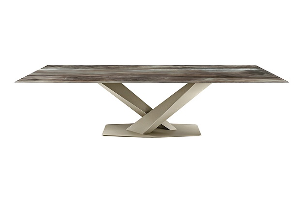 Стол обеденный Cattelan Italia Stratos Crystalart 4 Стол обеденный Cattelan Italia Stratos Crystalart (Италия) 4