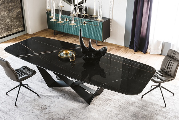 Стол обеденный Cattelan Italia Skorpio Keramik 4 Стол обеденный Cattelan Italia Skorpio Keramik (Италия) 4