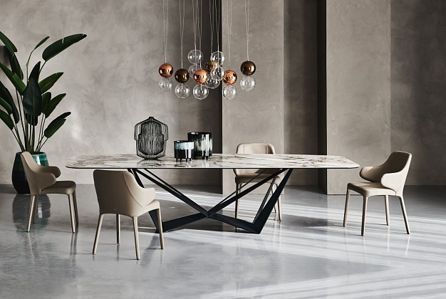 Стол обеденный Cattelan Italia Skorpio Keramik 7 Стол обеденный Cattelan Italia Skorpio Keramik (Италия) 7