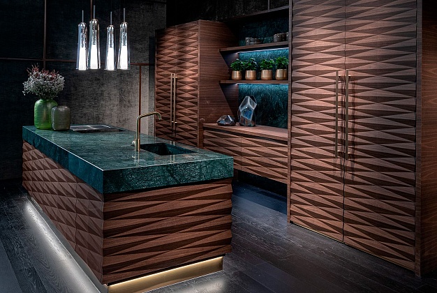 Кухня Bamax Diamante Oak 1 Кухня Bamax Diamante Oak (Италия) 1