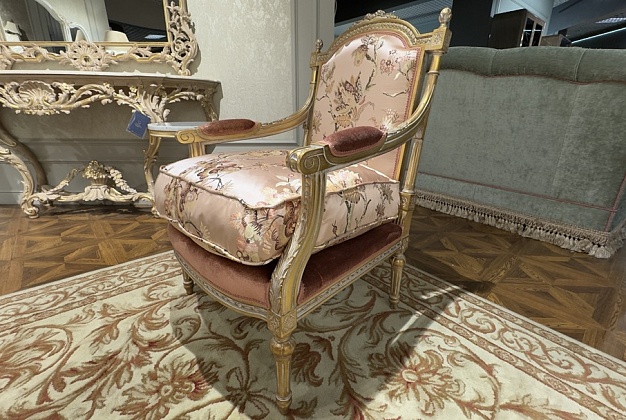 Кресло Angelo Cappellini 1544/W 5 Кресло Angelo Cappellini 1544/W (Италия) 5