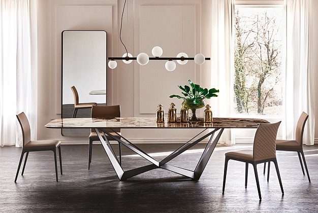 Стол обеденный Cattelan Italia Skorpio Keramik 2 Стол обеденный Cattelan Italia Skorpio Keramik (Италия) 2