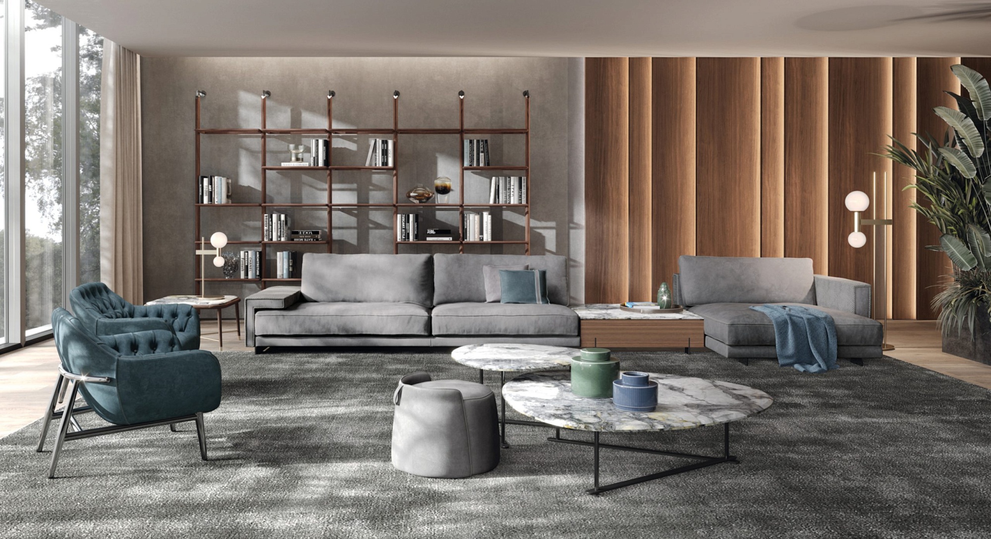 Диван Ulivi Hector Sectional (Италия)