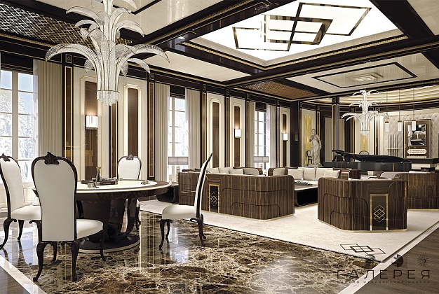 Гостиная Pregno Riverside 2 Гостиная Pregno Riverside (Италия) 2