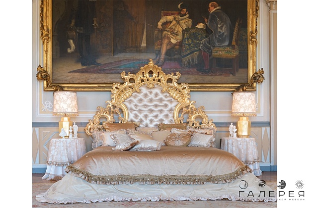 Кровать Boiserie Italia Villa D'este 2 Кровать Boiserie Italia Villa D'este (Италия) 2