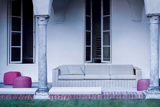 Диван Paola Lenti Frame 3 Диван Paola Lenti Frame (Италия) 3