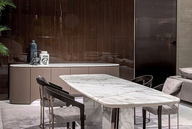 Стол обеденный Longhi Mouth 5 Стол обеденный Longhi Mouth (Италия) 5