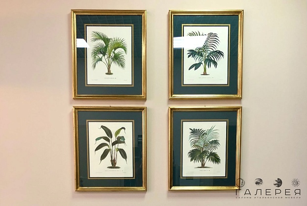 Комплект картин Artecornici Design Пальмы 1 Комплект картин Artecornici Design Пальмы (Италия) 1