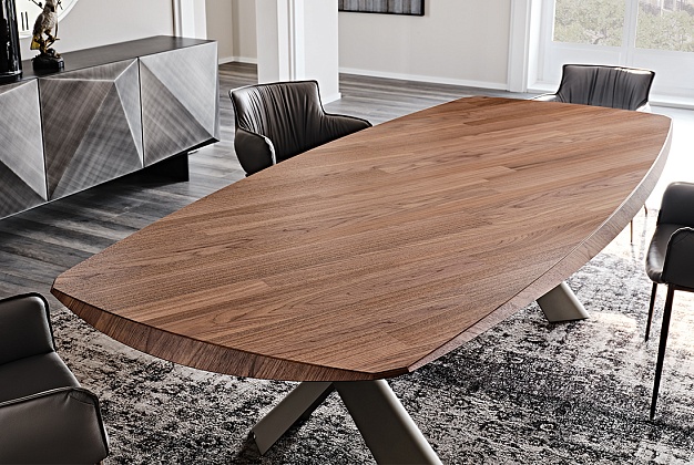 Стол обеденный Cattelan Italia Mad Max Wood 7 Стол обеденный Cattelan Italia Mad Max Wood (Италия) 7