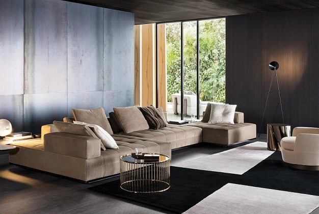 Мягкая мебель Minotti Lawrence Clan 2 Мягкая мебель Minotti Lawrence Clan (Италия) 2