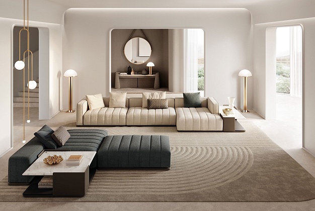 Диван Vittoria Frigerio Brivio 1 Диван Vittoria Frigerio Brivio (Италия) 1