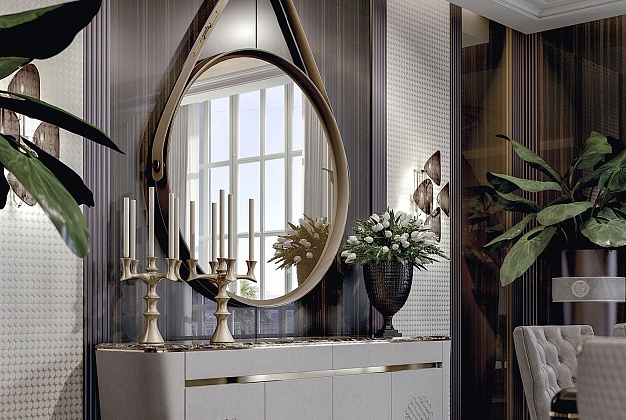 Зеркало Vittoria Frigerio Palladio 2 Зеркало Vittoria Frigerio Palladio (Италия) 2