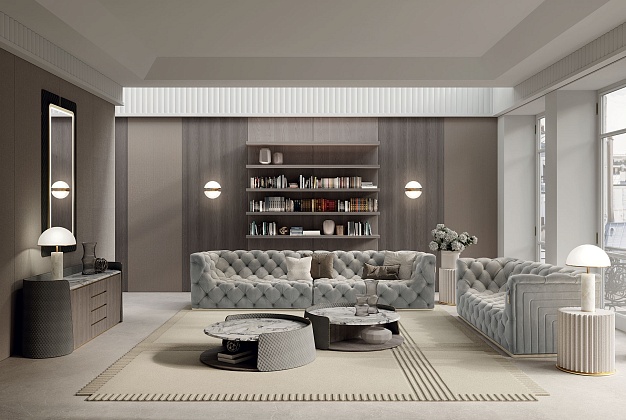 Диван Vittoria Frigerio Caracciolo 1 Диван Vittoria Frigerio Caracciolo (Италия) 1