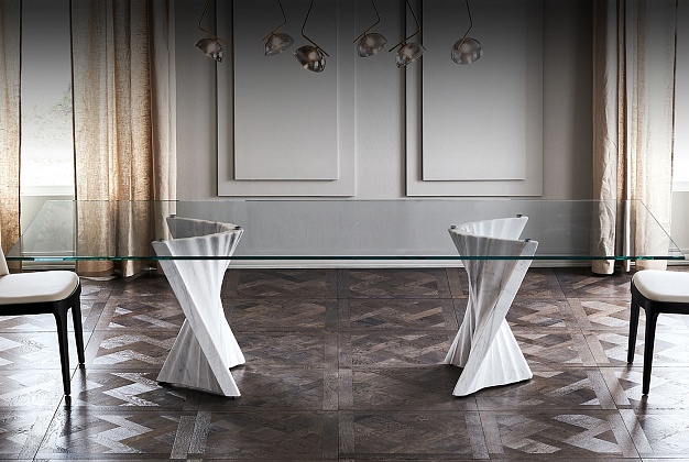 Стол обеденный Cattelan Italia Plisset 1 Стол обеденный Cattelan Italia Plisset (Италия) 1