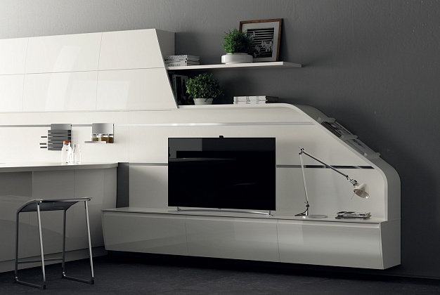 Гостиная Scavolini Flux Swing 6 Гостиная Scavolini Flux Swing (Италия) 6