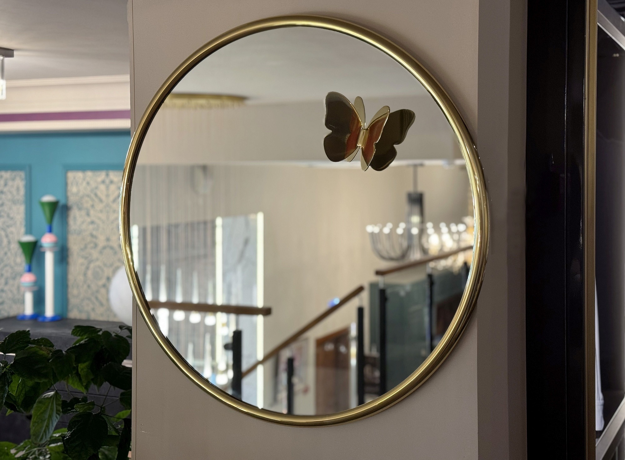 Зеркало круглое Ghidini 1961 Butterfly (Италия)
