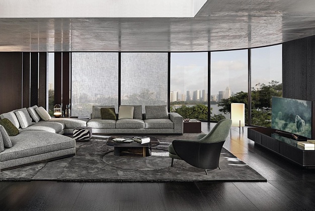 Мягкая мебель Minotti West 1 Мягкая мебель Minotti West (Италия) 1