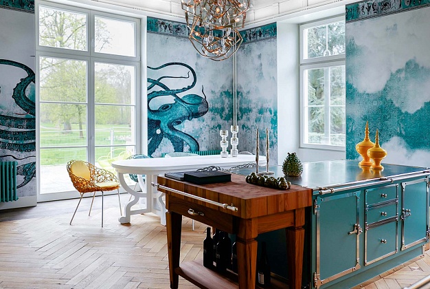 Кухня Officine Gullo Octopus Garden 4 Кухня Officine Gullo Octopus Garden (Италия) 4