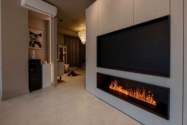 Гостиная с камином Olivieri 1 Гостиная с камином Olivieri (Италия) 1