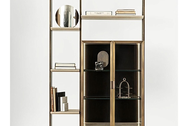 Стеллаж Rugiano Frame glass 3 Стеллаж Rugiano Frame glass (Италия) 3