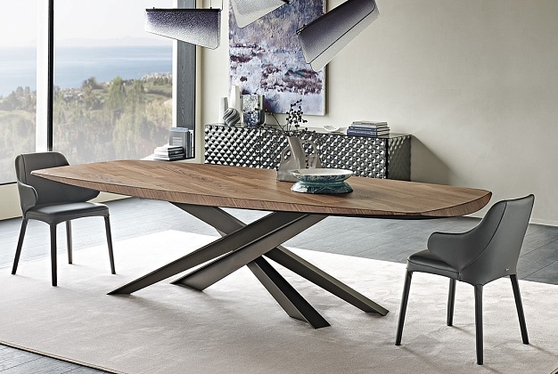 Стол обеденный Cattelan Italia Lancer Wood 2 Стол обеденный Cattelan Italia Lancer Wood (Италия) 2