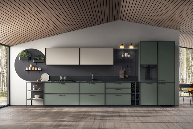 Кухня Scavolini Jeometrica 4 Кухня Scavolini Jeometrica (Италия) 4