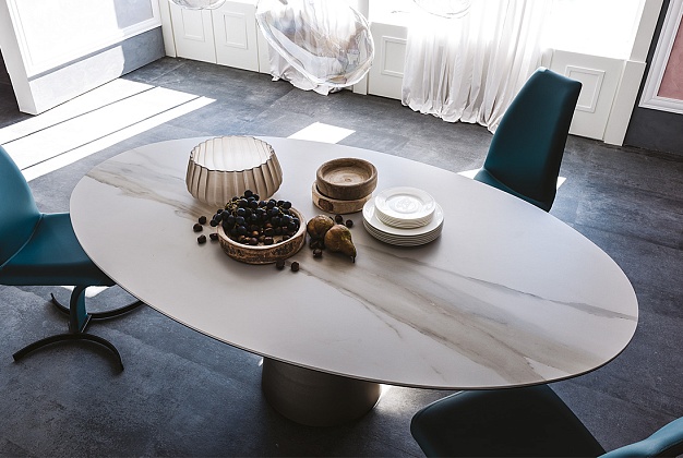 Стол обеденный Cattelan Italia Yoda Keramik 4 Стол обеденный Cattelan Italia Yoda Keramik (Италия) 4