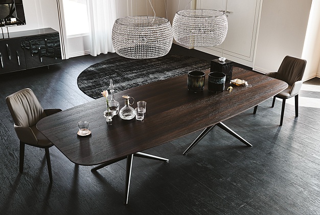 Стол обеденный Cattelan Italia Atlantis Wood 2 Стол обеденный Cattelan Italia Atlantis Wood (Италия) 2
