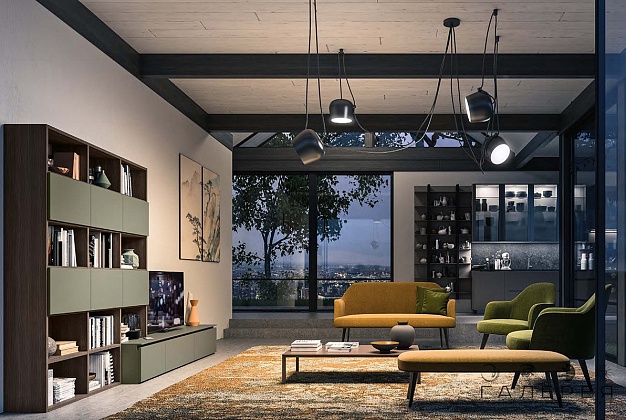 Стенка Composit Living 1 Стенка Composit Living (Италия) 1