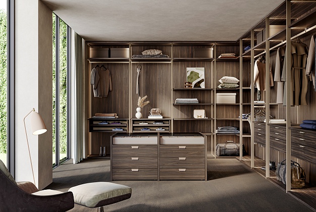 Гардеробная Olivieri Prestige 1 Гардеробная Olivieri Prestige (Италия) 1