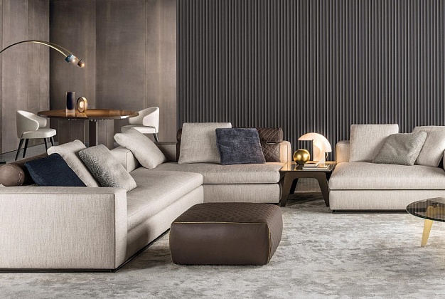 Мягкая мебель Minotti Leonard 2 Мягкая мебель Minotti Leonard (Италия) 2