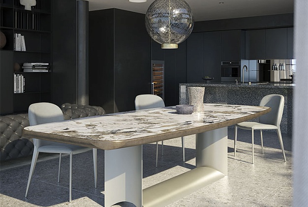 Стол обеденный Cattelan Italia Dragon Keramik Premium 2 Стол обеденный Cattelan Italia Dragon Keramik Premium (Италия) 2
