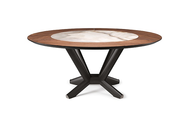 Стол обеденный Cattelan Italia Planer Ker-Wood круглый 1 Стол обеденный Cattelan Italia Planer Ker-Wood круглый (Италия) 1