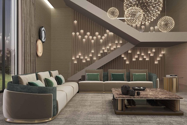 Гостиная Asnaghi Interiors Tales Enea 2 Гостиная Asnaghi Interiors Tales Enea (Италия) 2