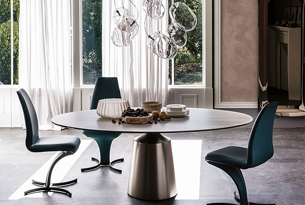 Стол обеденный Cattelan Italia Yoda Keramik 2 Стол обеденный Cattelan Italia Yoda Keramik (Италия) 2