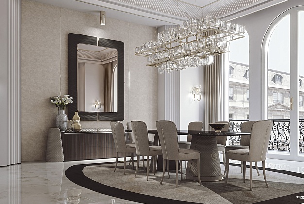 Стол обеденный Vittoria Frigerio Foscari 1 Стол обеденный Vittoria Frigerio Foscari (Италия) 1