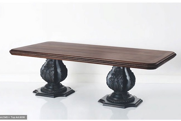 Стол обеденный Chelini 1145 + Top Art. 6016 1 Стол обеденный Chelini 1145 + Top Art. 6016 (Италия) 1