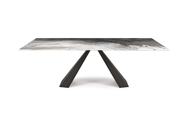 Стол обеденный Cattelan Italia Eliot Crystalart 2 Стол обеденный Cattelan Italia Eliot Crystalart (Италия) 2