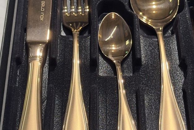 Столовые приборы (24 шт.) Belo Inox TAMISA bronze106-107 3 Столовые приборы (24 шт.) Belo Inox TAMISA bronze106-107 (Португалия) 3