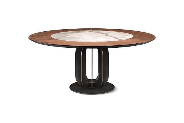 Стол обеденный Cattelan Italia Soho Ker-Wood 4 Стол обеденный Cattelan Italia Soho Ker-Wood (Италия) 4