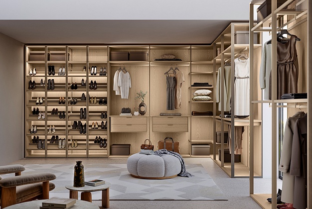 Гардеробная Olivieri Prestige 2 Гардеробная Olivieri Prestige (Италия) 2