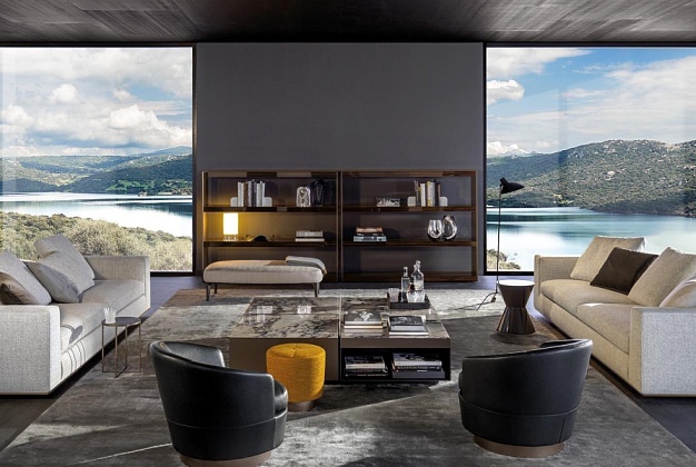 Мягкая мебель Minotti Powell 2 Мягкая мебель Minotti Powell (Италия) 2