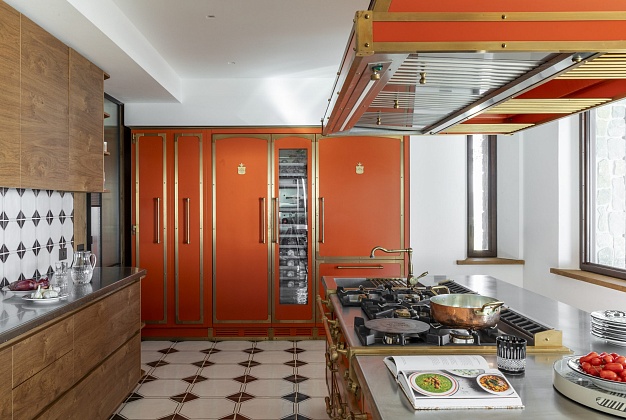 Кухня Officine Gullo Orange 1 Кухня Officine Gullo Orange (Италия) 1