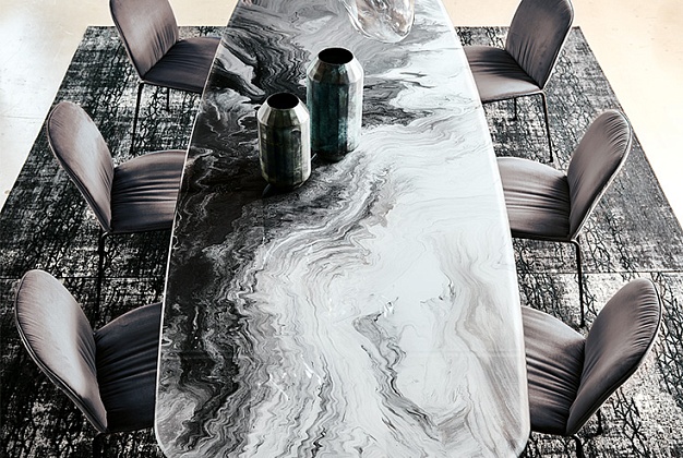 Стол обеденный Cattelan Italia Stratos Crystalart 3 Стол обеденный Cattelan Italia Stratos Crystalart (Италия) 3