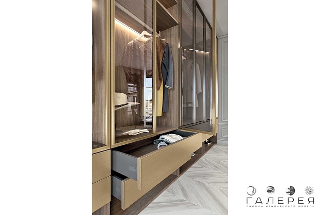 Гардеробная Guzzini e Fontana Wooden touch 2 Гардеробная Guzzini e Fontana Wooden touch (Италия) 2