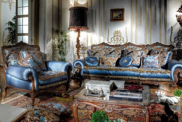 Мягкая мебель Asnaghi Interiors Blue 1 Мягкая мебель Asnaghi Interiors Blue (Италия) 1