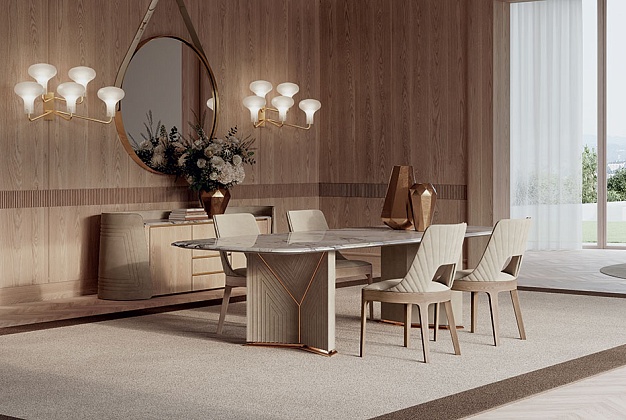 Стол обеденный Vittoria Frigerio Pinto 1 Стол обеденный Vittoria Frigerio Pinto (Италия) 1