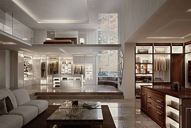 Гардеробная Martini Interiors Line 2 Гардеробная Martini Interiors Line (Италия) 2